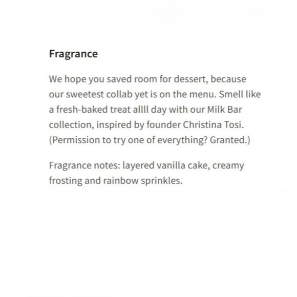 NEW 2 Bath & Body Works MILK BAR BIRTHDAY CAKE Fragrance Mist Vanilla 8 fl oz - Picture 5 of 5